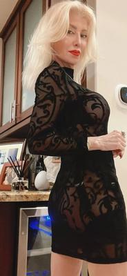 Going out in a sheer dress again