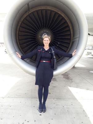 CLAIRE MARZIOU FRENCH CABIN CREW