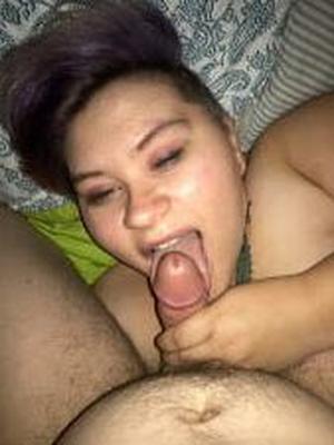 Cocksucker and chubby Luna exposed by her cucky husband