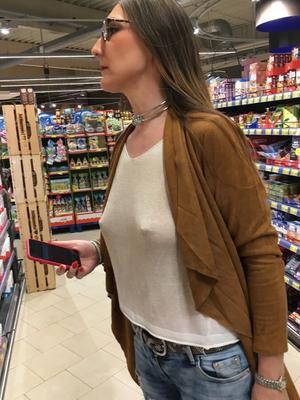 Pierced tits,German hooker