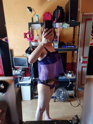 blue nightie