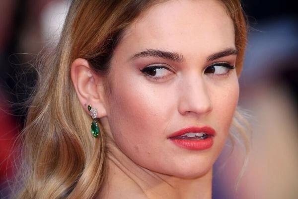 Gorgeous Lily James