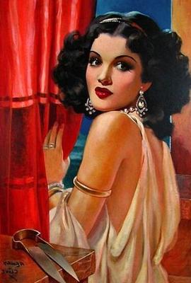 Vintage Ladies Art