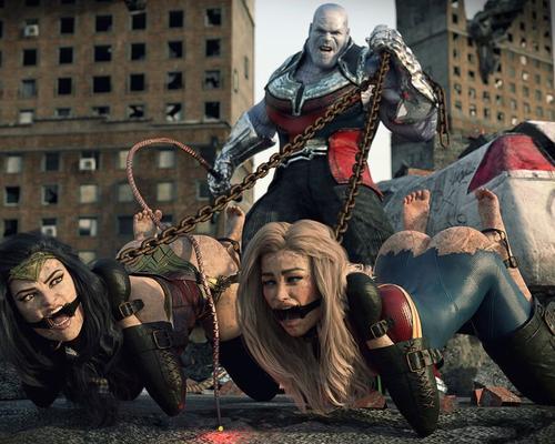 D Marvel &amp; DC Comics XXX
