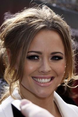 Kimberly Walsh pulling lots of cute faces