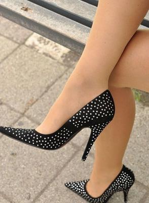 Sexy Milf, High Heels, Stocking Fotoshooting