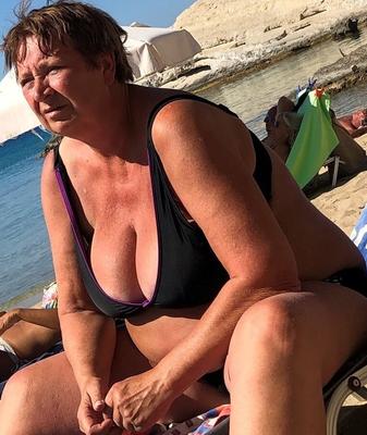 My Norwegen friend in bikini