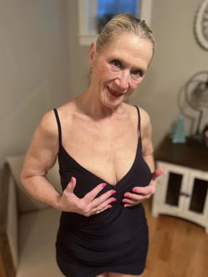 Danielle Dubonnet Blue Dress Photo Shoot