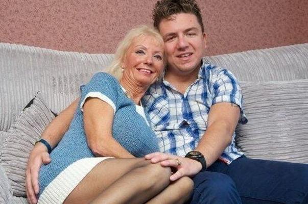 British Gilf with her toyboy