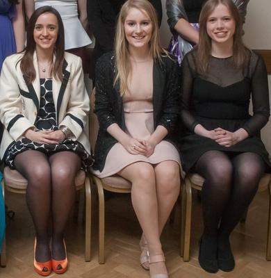Boat Club Posh Girls in Pantyhose