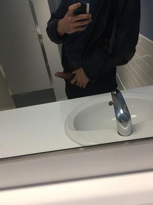 Flashing my tiny indian cock at school
