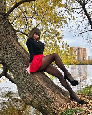 Black stockings nylon pantyhose sexy legs