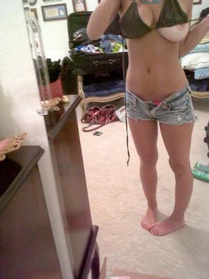 Sexy Blonde Selfie Slut