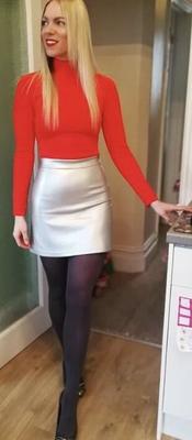 Lust for Leather &amp; Pantyhos- Rachel White