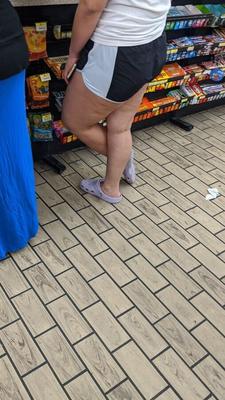 This old slut has big legs