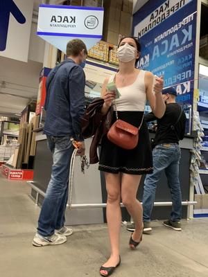 Baby upskirt