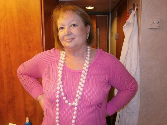 Judy on cruise