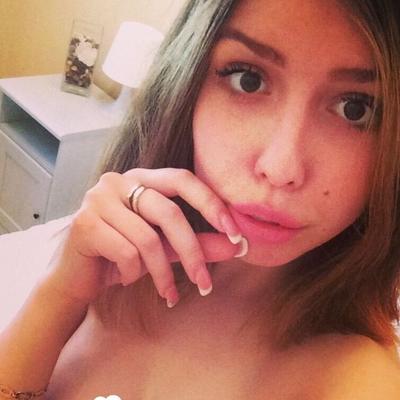 Pretty teen shows off her new panties