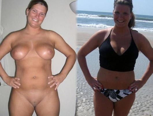 Clothed and naked