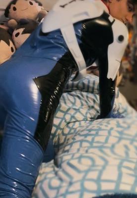 FTM Twink Vinyl PVC Rubber Cosplay Bodysuit Ass Pics