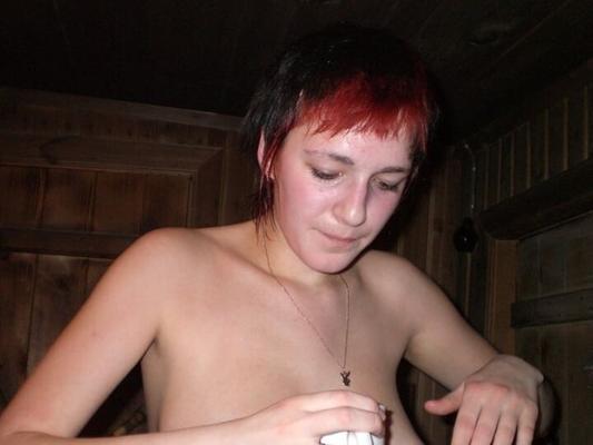 in the bath