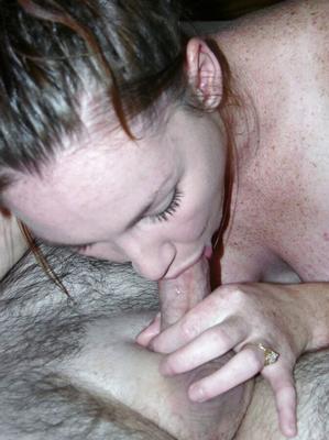Redhead Navaya is bouncing on a stiff cock
