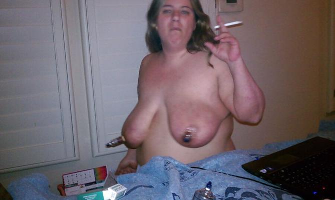 Smoking Hookah Wife