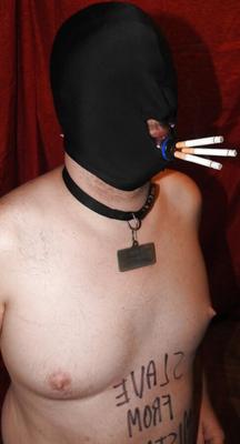 smoking ball gag.... --
