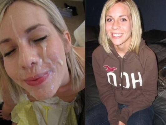 Facial Friday Before and after edition