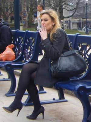 British Street Pantyhose