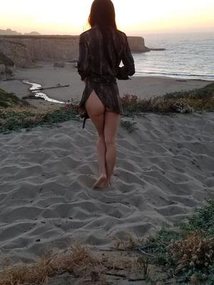 Michiyo&;s more flashing outdoors