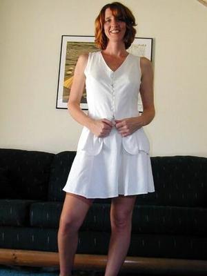 Wife in tan stockings