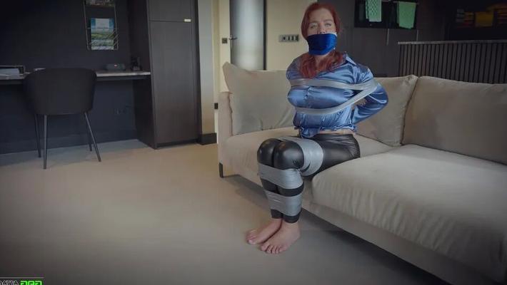 16 Pics Daisy - Secretary Tape Bondage