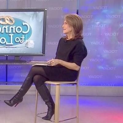 Female Celebrity Boots &amp; Leather - Meredith Vieira