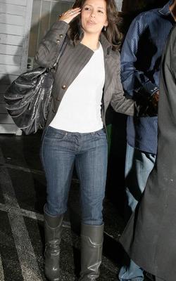 Female Celebrity Boots &amp; Leather - Eva Longoria