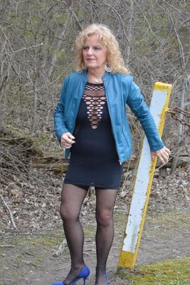 Navy Blue Snake Lace Dress (Softcore)