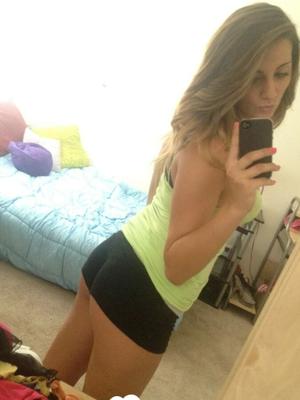 I adore recording my half naked body