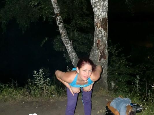 Midnight camping goes wild with my kinky girlfriend