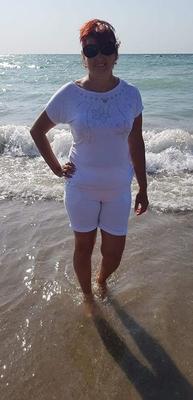 On the beach