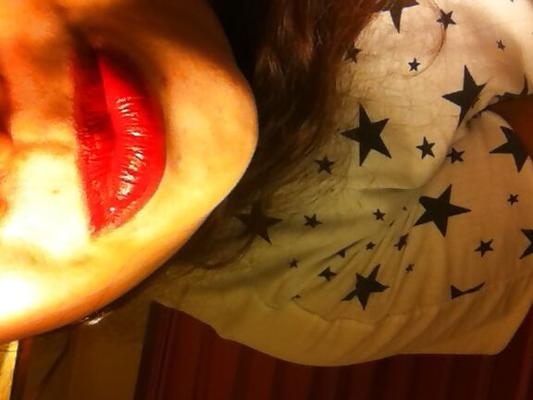 Rote Lippen