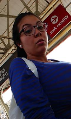 Classic latina nerd