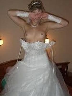 Here cums the bride