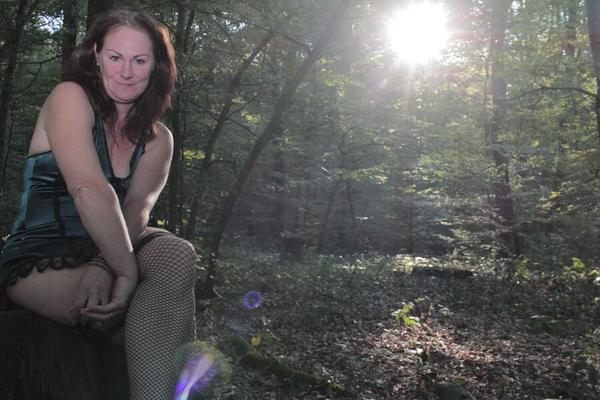 Caro in the wood