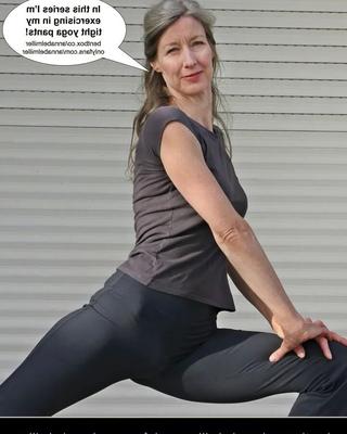 Annabel Miller: Tai-Chi-Übungen, nicht nackt, aber heiß