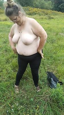 Dessous in der Natur