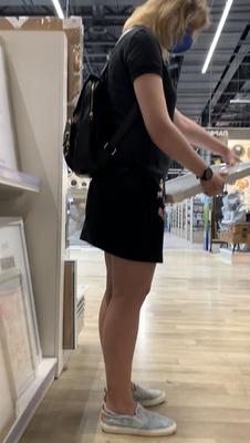 Upskirt baby