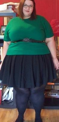 Cute BBWs and fat girls wearing ballet flat shoes