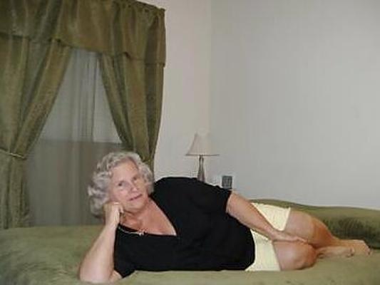 Gray-haired mature