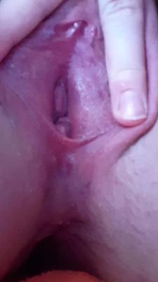 Mme douce Chatte humide de près