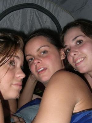 Girls Camping